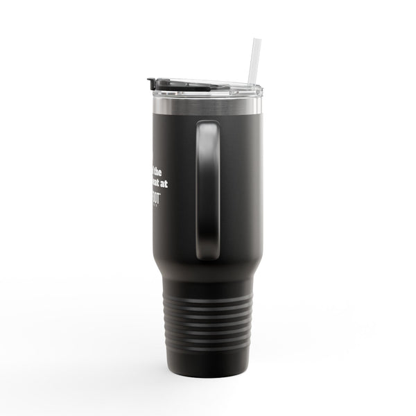 Tears of the People I Beat 40oz Insulated Travel Mug