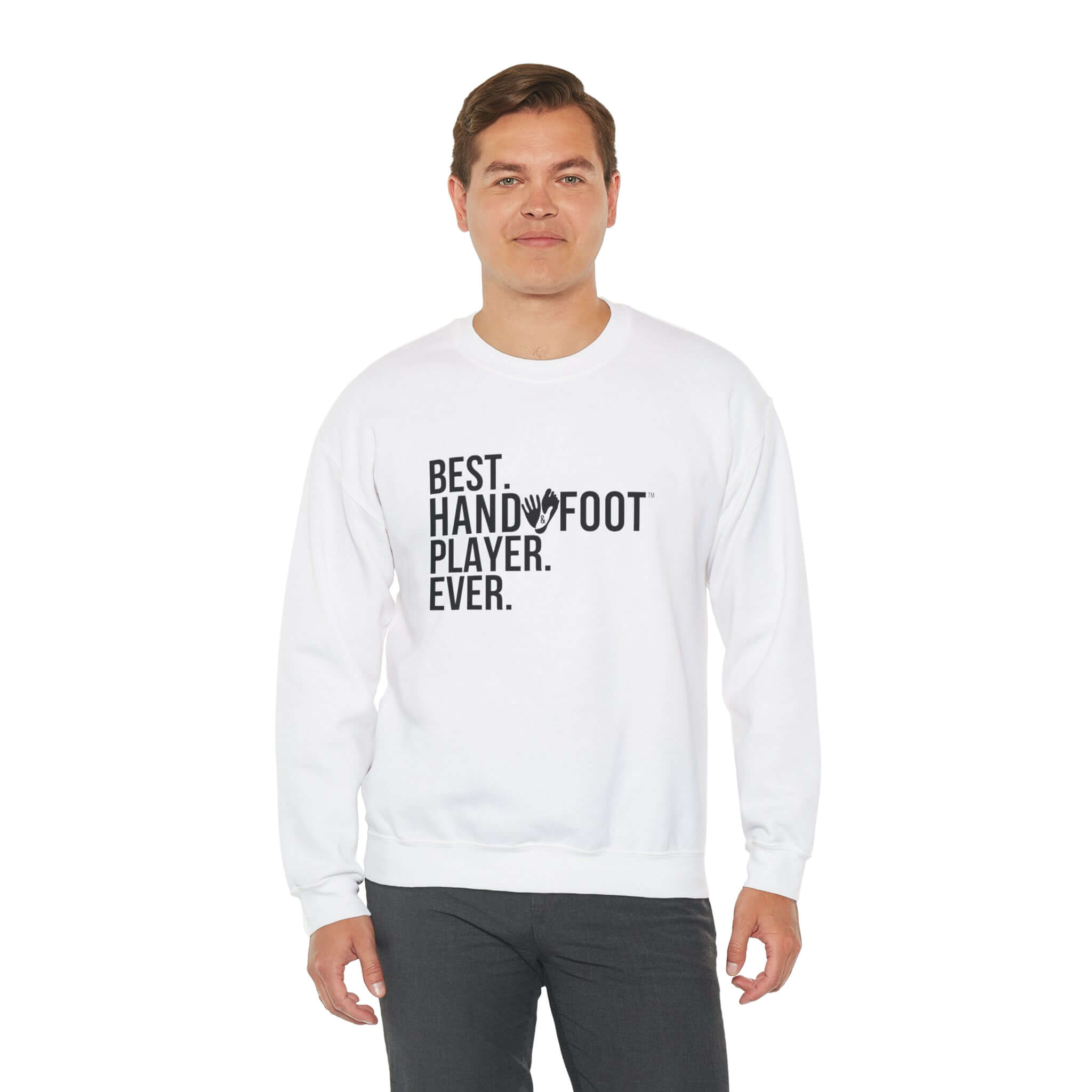 Best Player Ever Unisex Heavy Blend™ Crewneck Sweatshirt