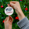 Hand & Foot Addict Ceramic Ornament, 3 Shapes