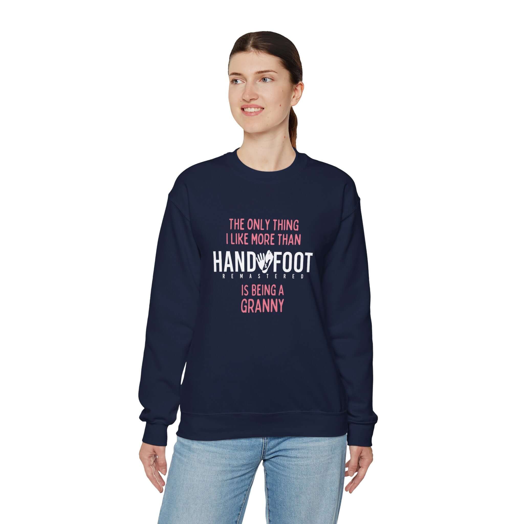 Being a Granny Unisex Heavy Blend™ Crewneck Sweatshirt