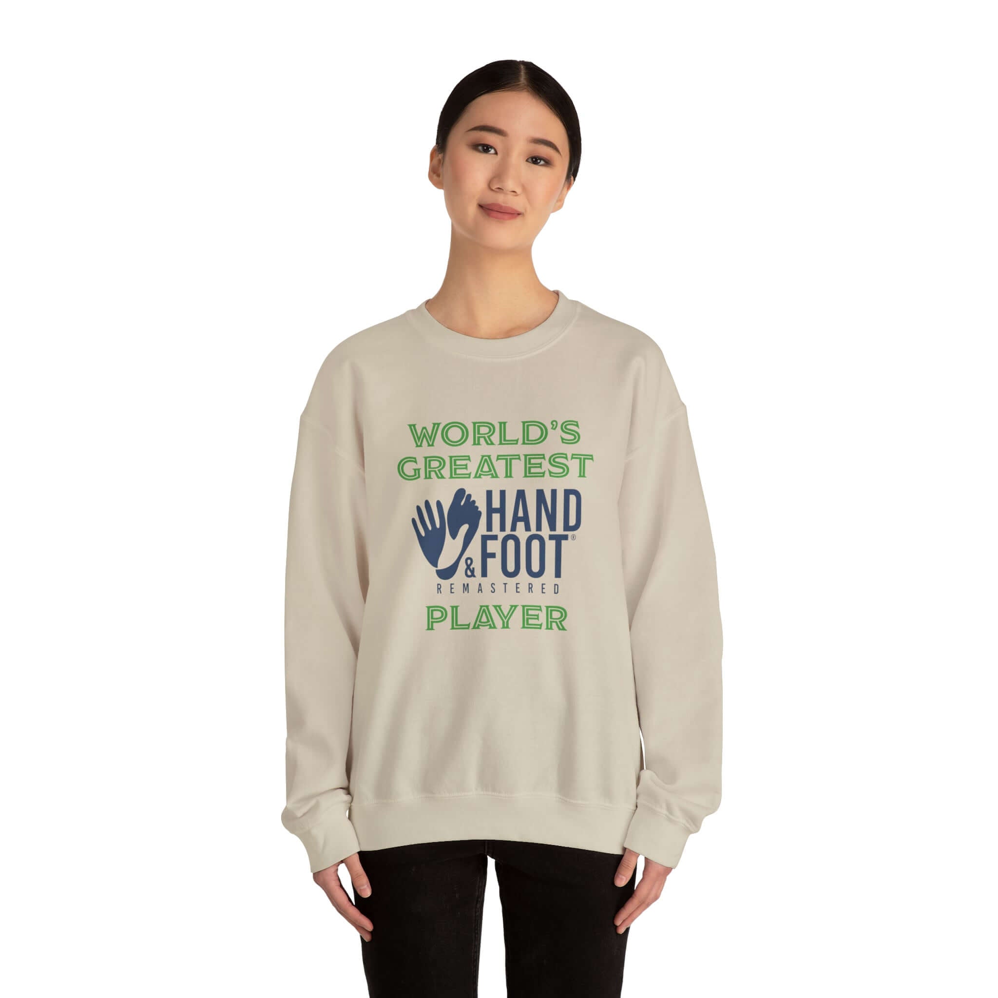 World's Greatest Player Unisex Heavy Blend™ Crewneck Sweatshirt