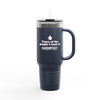 Tears of the People I Beat 40oz Insulated Travel Mug