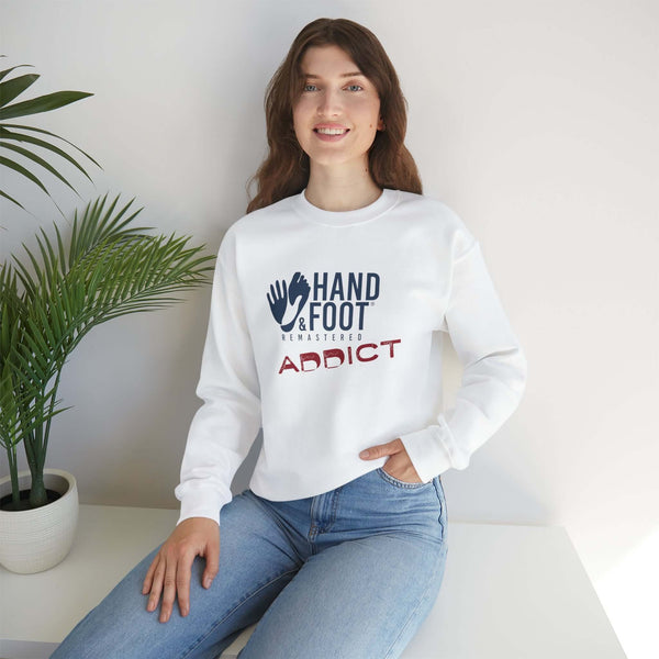Hand & Foot Addict Unisex Heavy Blend™ Crewneck Sweatshirt