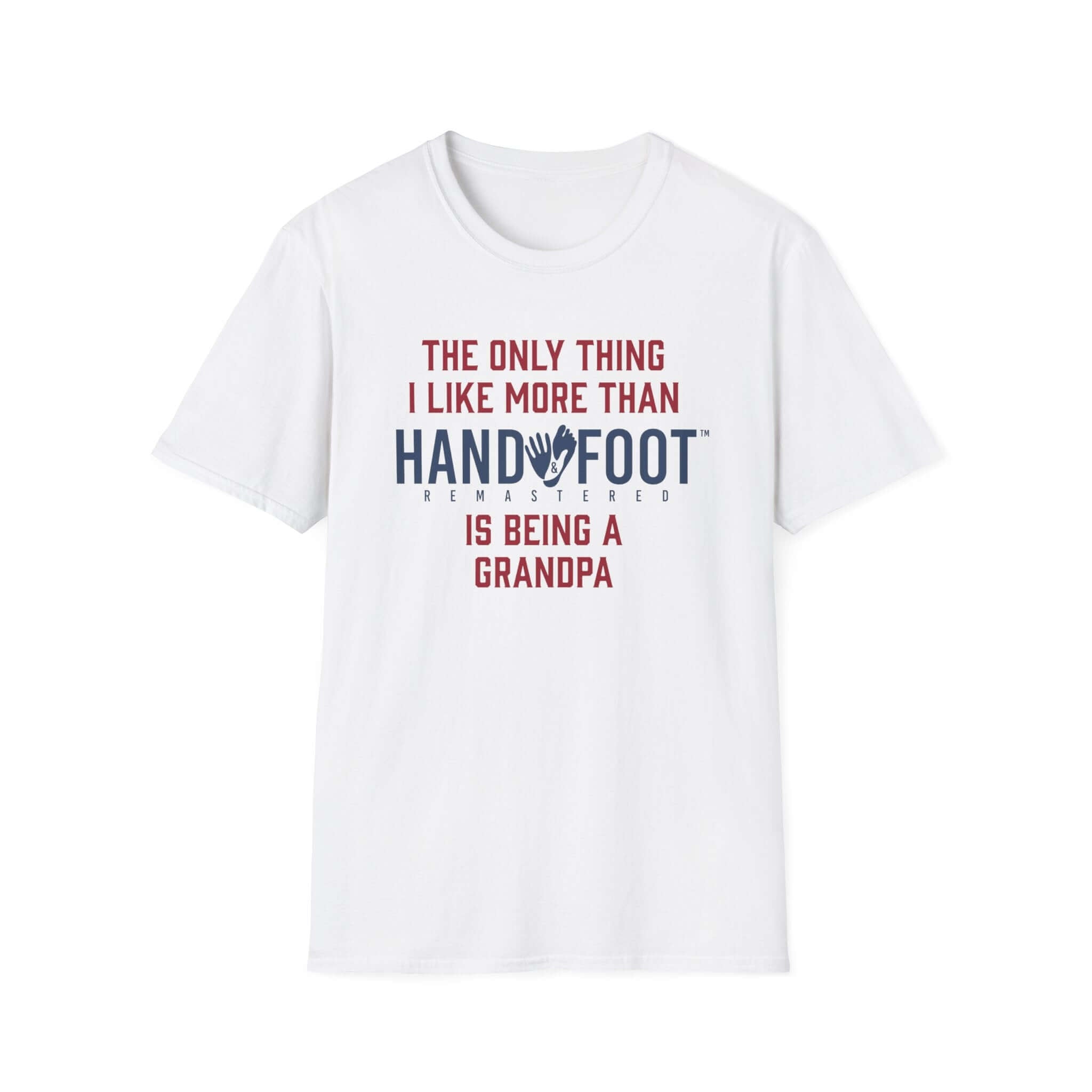 Being a Grandpa Softstyle T-Shirt