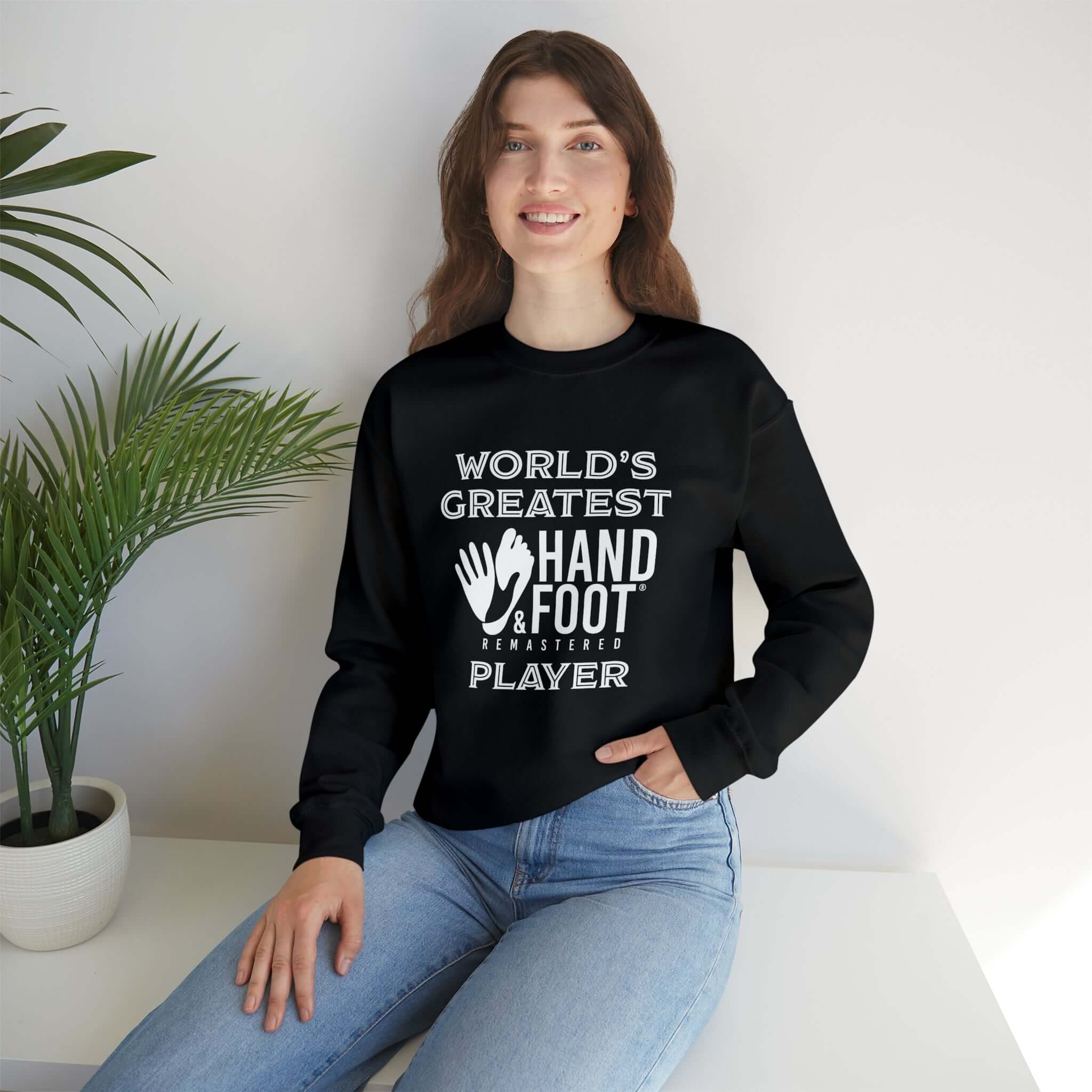 World's Greatest Player Unisex Heavy Blend™ Crewneck Sweatshirt