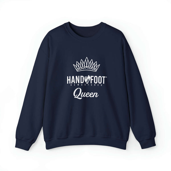 Hand & Foot Queen Unisex Heavy Blend™ Crewneck Sweatshirt