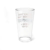 Being a Pop Pop 16oz Hand & Foot Remastered Pint Glass