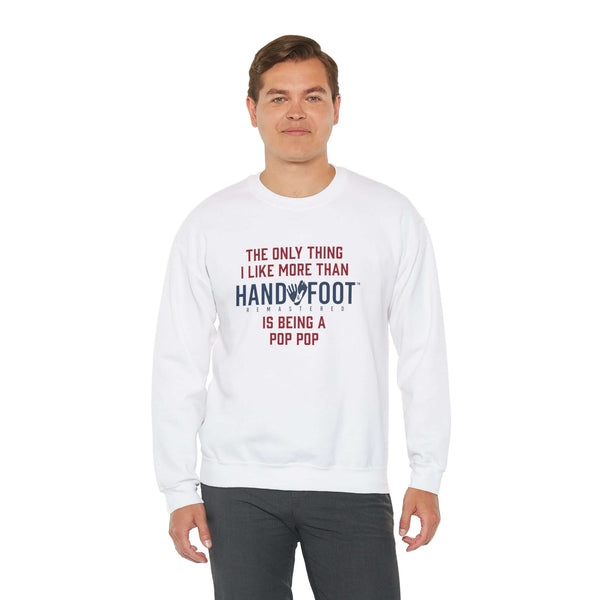 Being a Pop Pop Unisex Heavy Blend™ Crewneck Sweatshirt