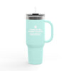 Tears of the People I Beat 40oz Insulated Travel Mug
