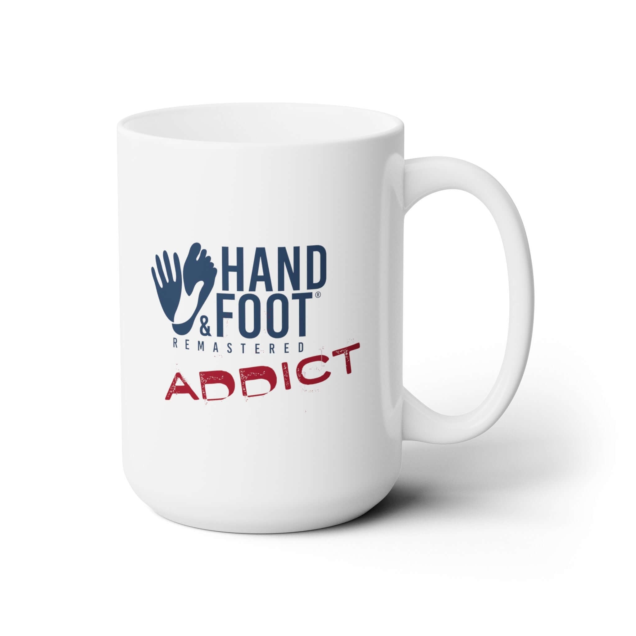 Hand & Foot Addict 15oz Ceramic Mug