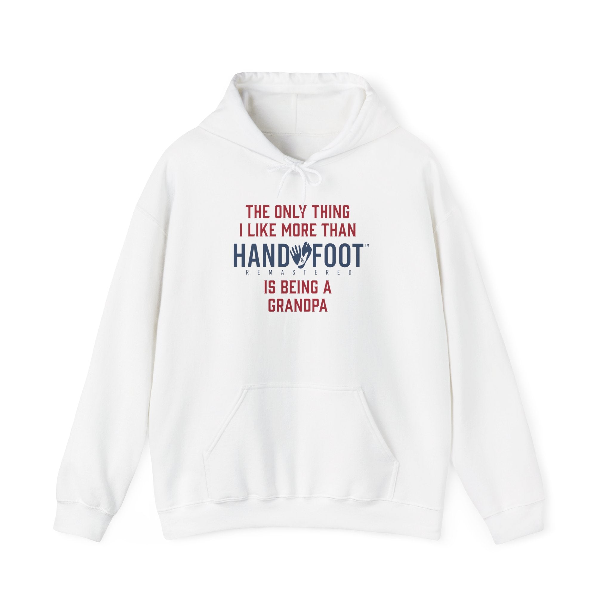 Being a Grandpa Hooded Sweatshirt