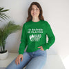 I'd Rather Be Playing Unisex Heavy Blend™ Crewneck Sweatshirt