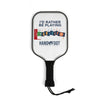 I'd Rather be Playing Hand & Foot Remastered Pickleball Paddle Set