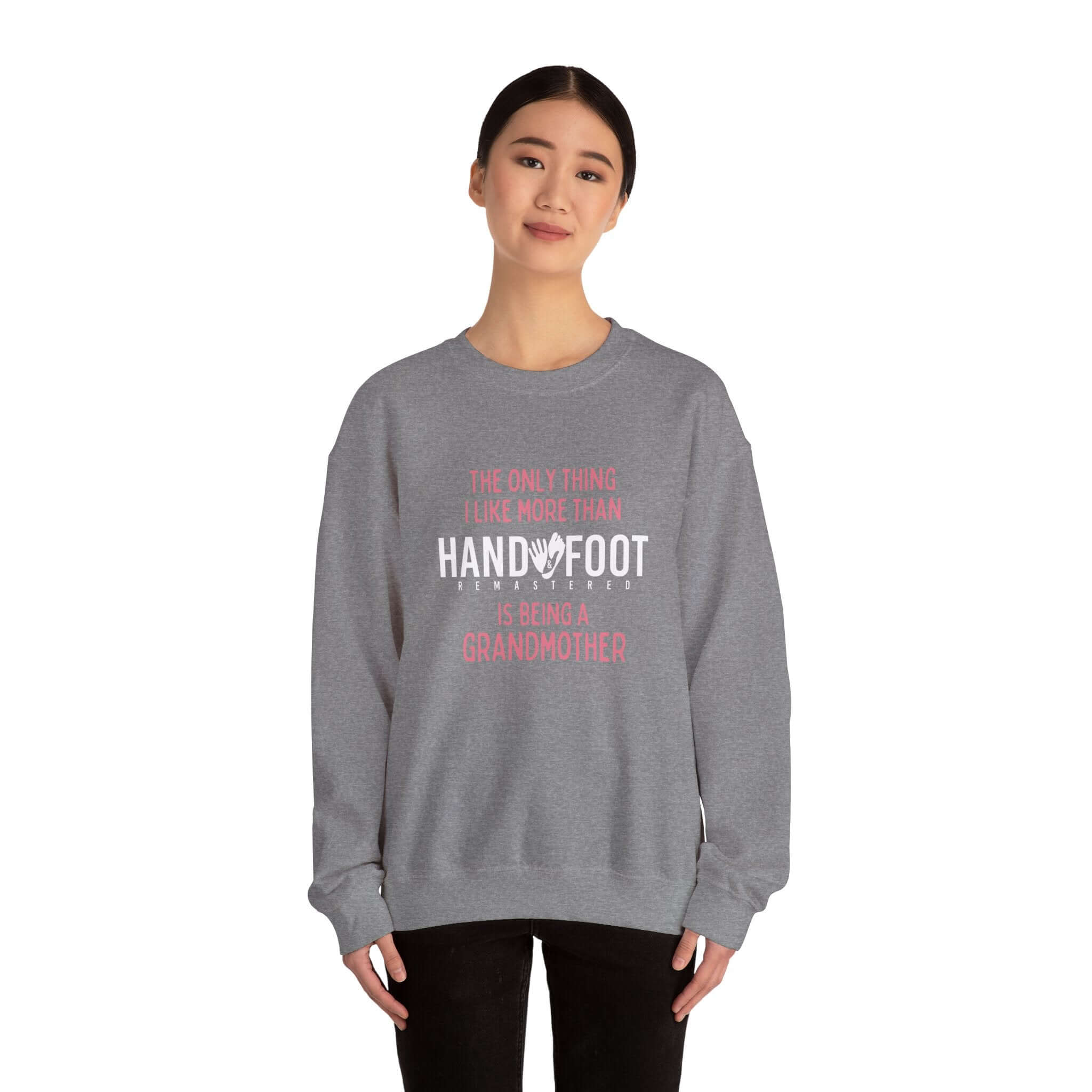 Being a Grandmother Unisex Heavy Blend™ Crewneck Sweatshirt