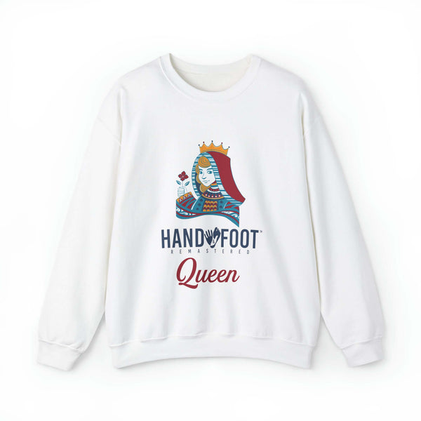 Hand & Foot Queen Unisex Heavy Blend™ Crewneck Sweatshirt