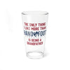 Being a Grandfather 16oz Hand & Foot Remastered Pint Glass