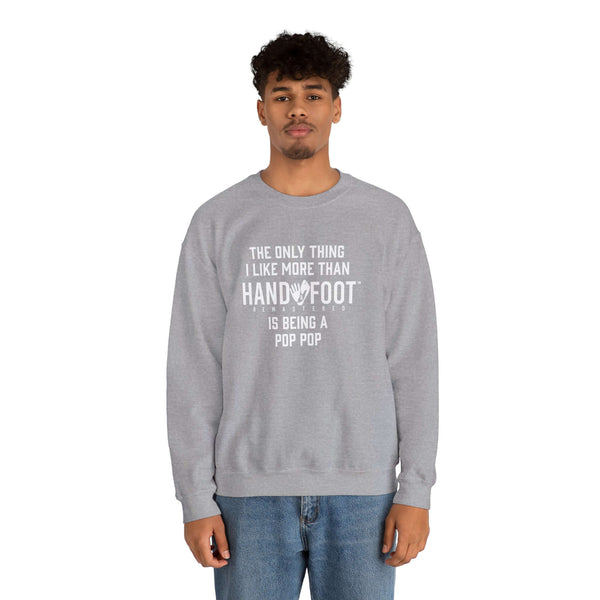 Being a Pop Pop Unisex Heavy Blend™ Crewneck Sweatshirt