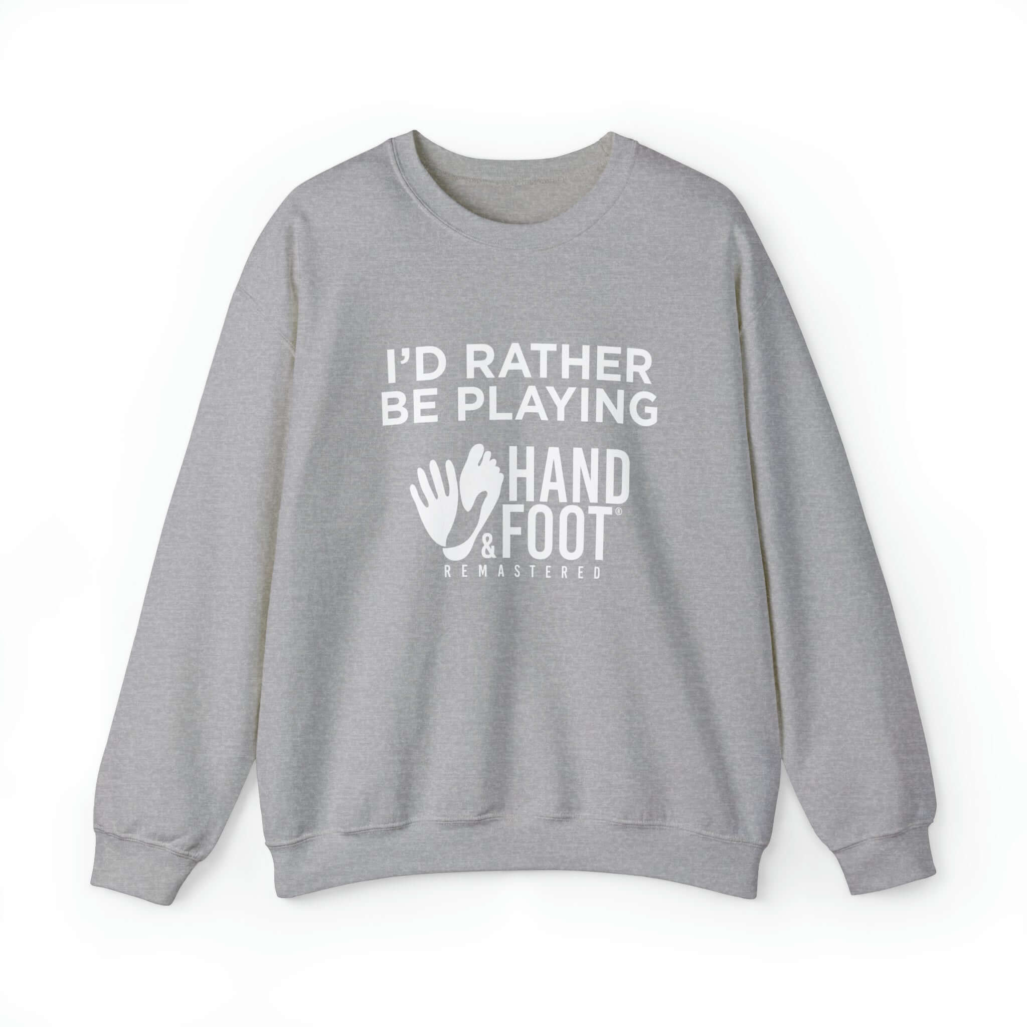 I'd Rather Be Playing Unisex Heavy Blend™ Crewneck Sweatshirt