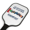 I'd Rather be Playing Hand & Foot Remastered Pickleball Paddle Set