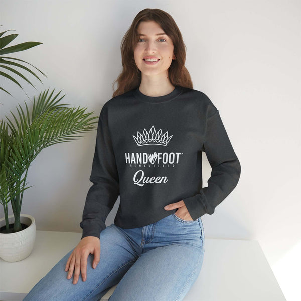 Hand & Foot Queen Unisex Heavy Blend™ Crewneck Sweatshirt