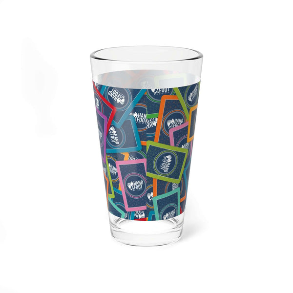 16oz Hand & Foot Remastered Pint Glass
