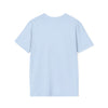 Light blue Gildan softstyle t-shirt, perfect for grandmothers, made from 100% ring-spun cotton for comfort and elegance.