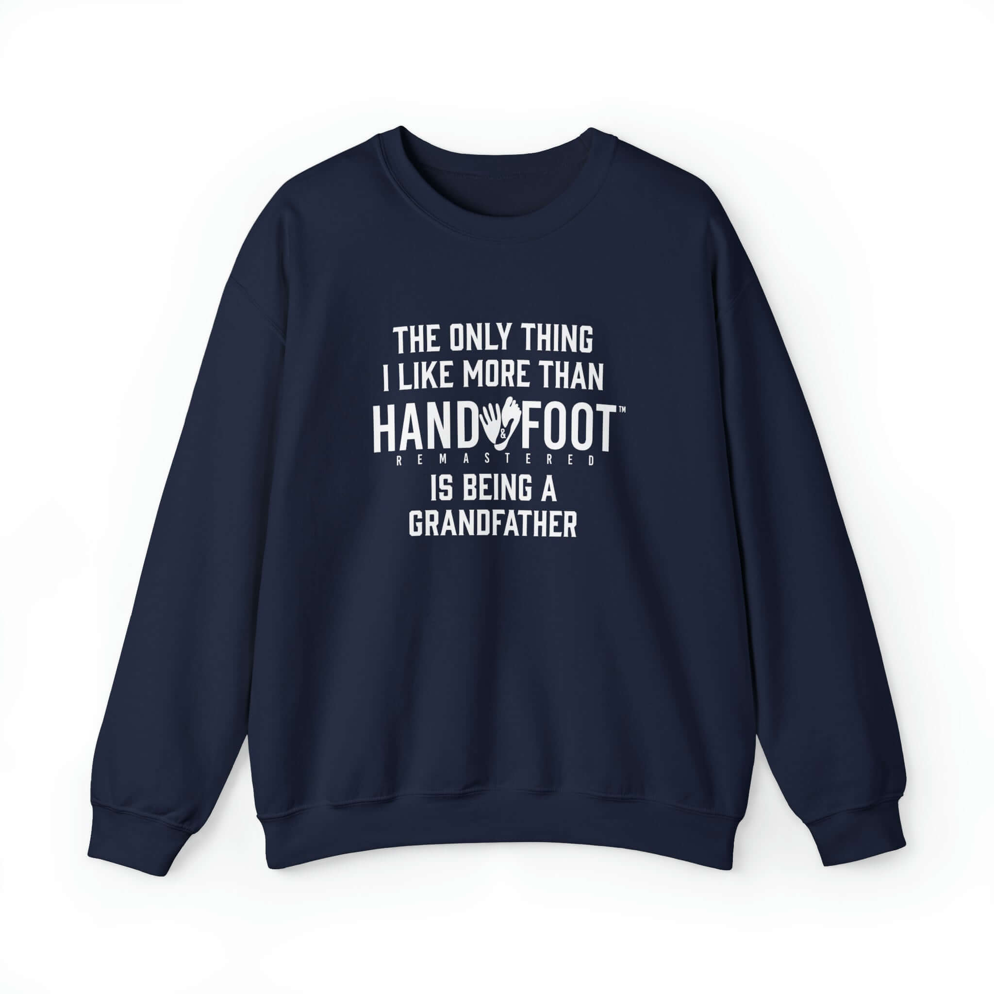 Being a Grandfather Unisex Heavy Blend™ Crewneck Sweatshirt
