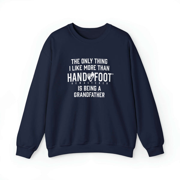 Being a Grandfather Unisex Heavy Blend™ Crewneck Sweatshirt