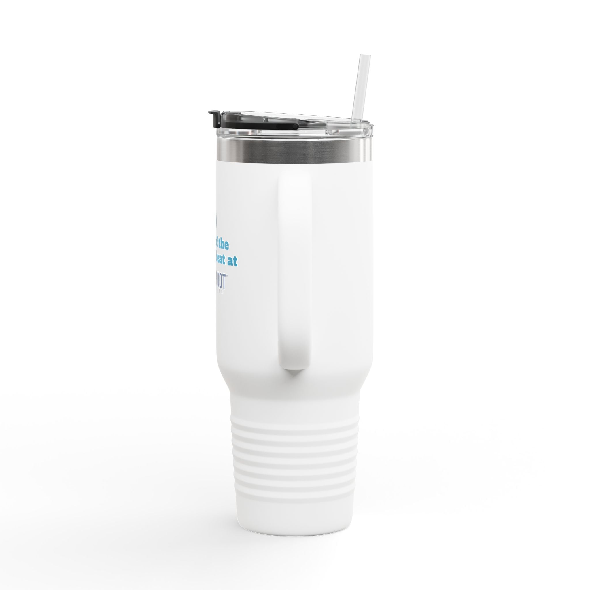 Tears of the People I Beat 40oz Insulated Travel Mug