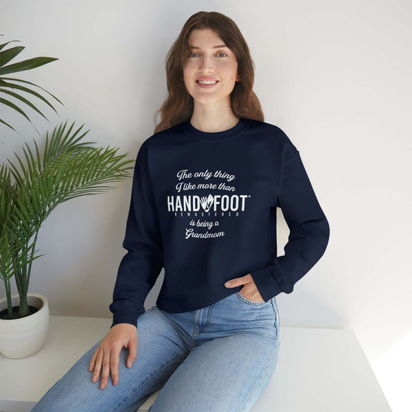 Being a Grandmom Unisex Heavy Blend™ Crewneck Sweatshirt