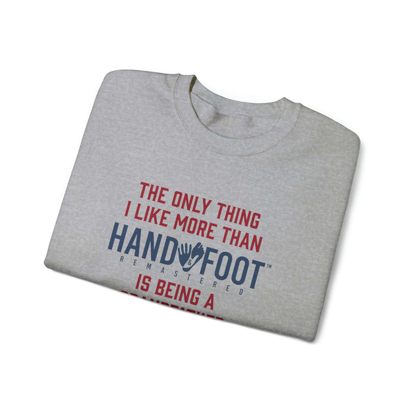 Being a Grandfather Unisex Heavy Blend™ Crewneck Sweatshirt