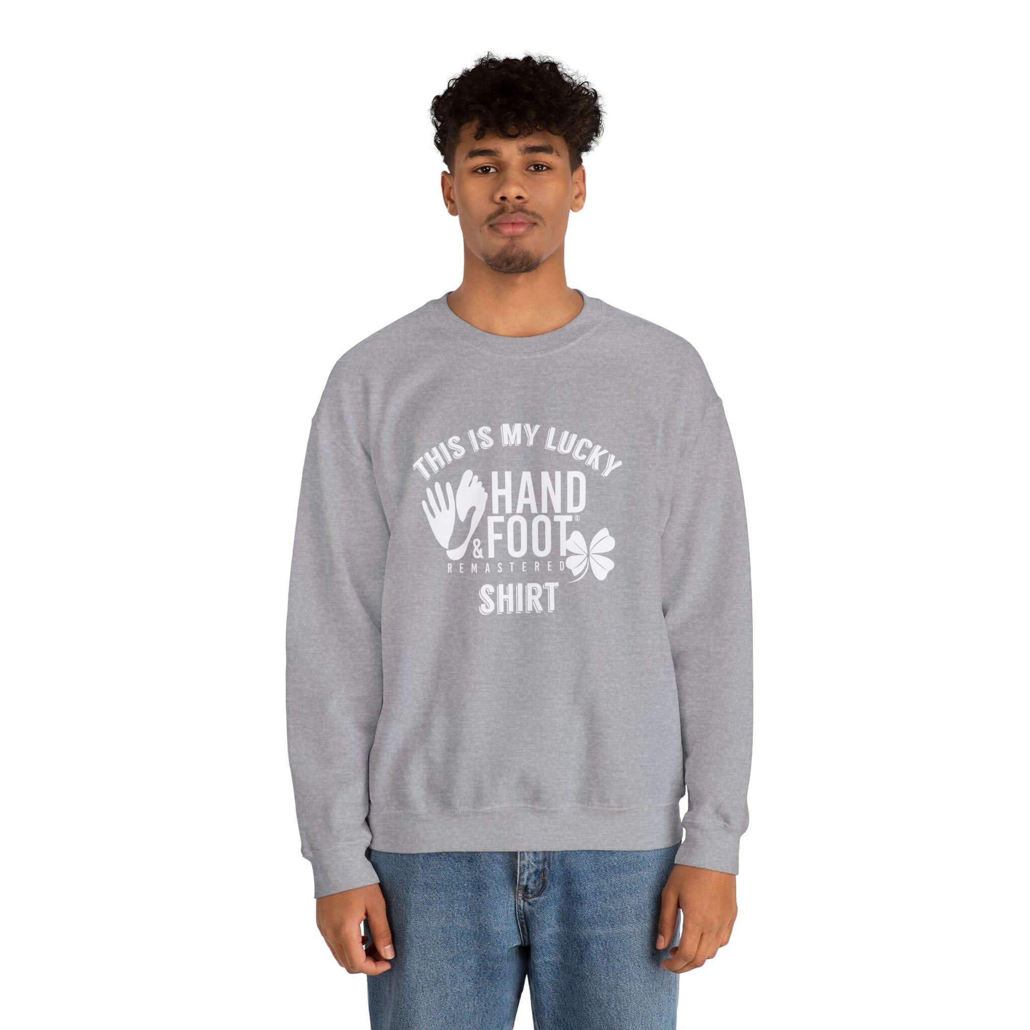 Lucky Unisex Heavy Blend™ Crewneck Sweatshirt