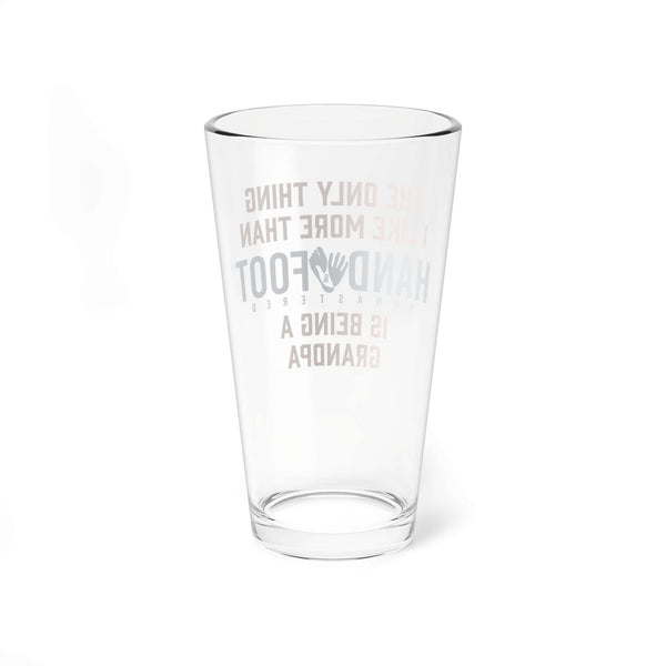 Being a Grandpa 16oz Hand & Foot Remastered Pint Glass