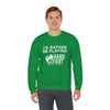 I'd Rather Be Playing Hand & Foot Game Green Sweatshirt, Unisex Crewneck, Comfortable and Stylish Casual Wear