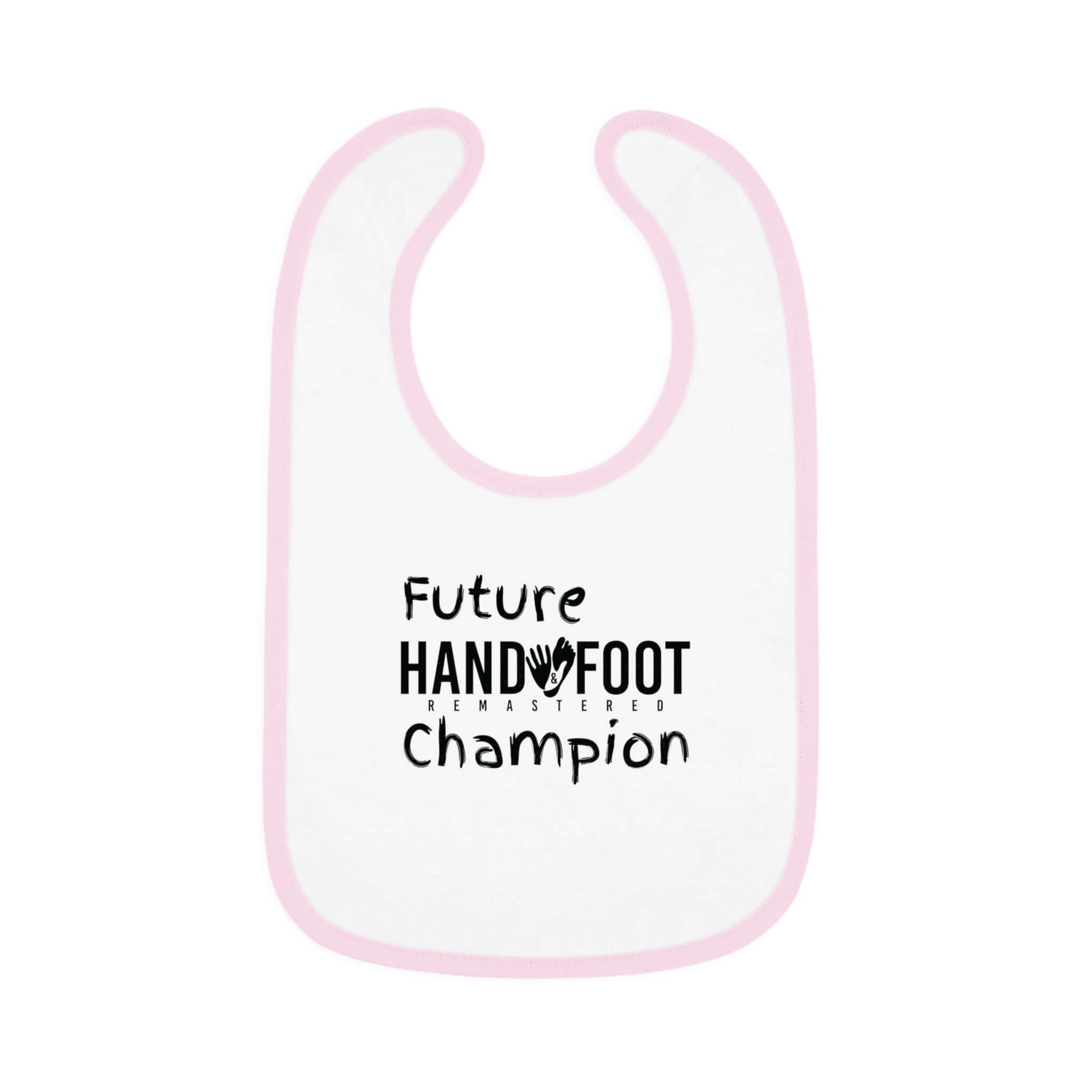 Future Champ Hand & Foot Remastered Baby Bib