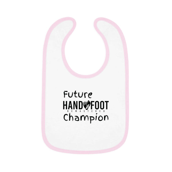 Future Champ Hand & Foot Remastered Baby Bib