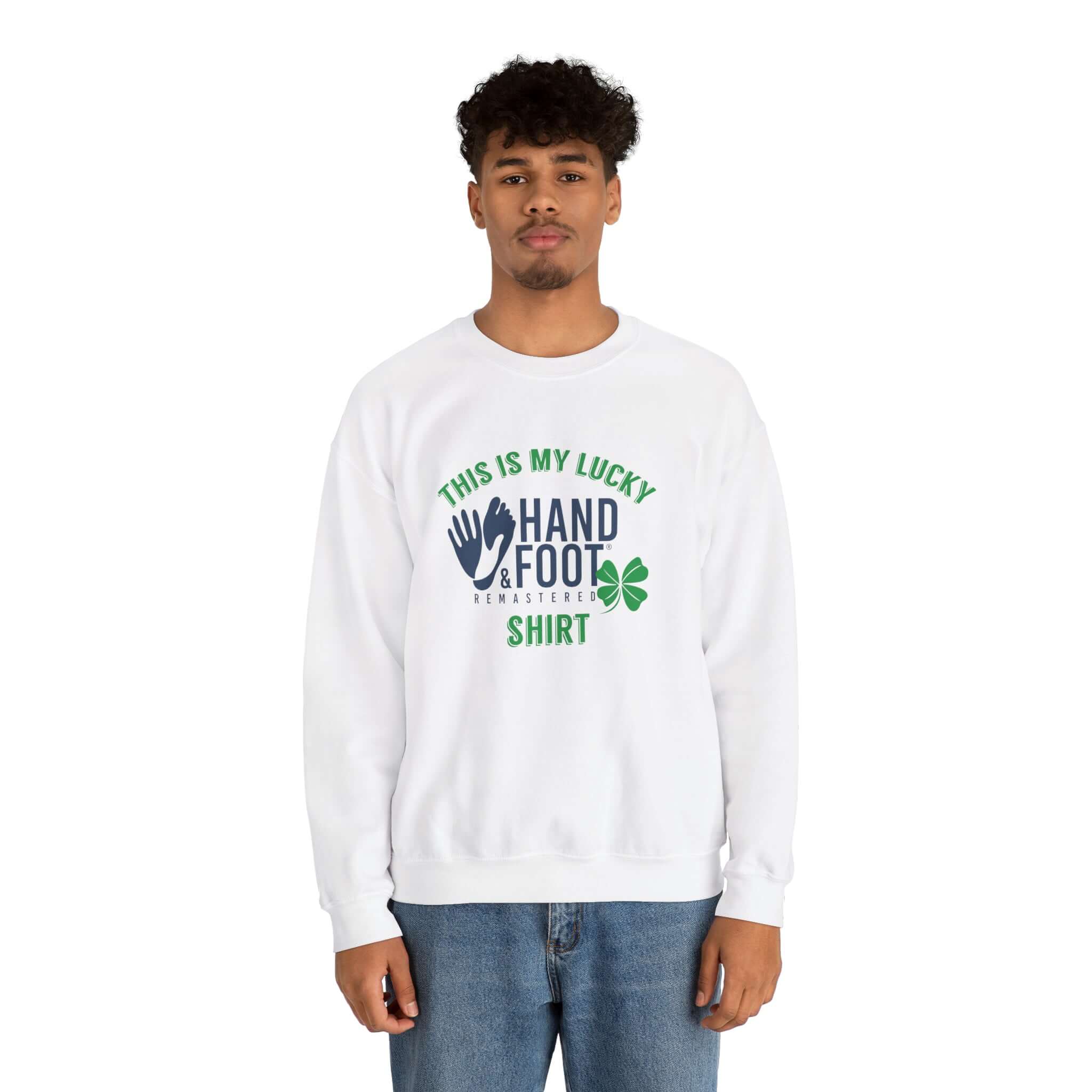 Lucky Unisex Heavy Blend™ Crewneck Sweatshirt