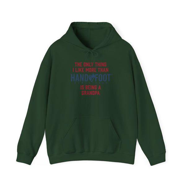 Being a Grandpa Hooded Sweatshirt