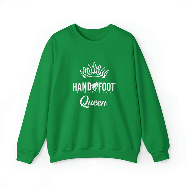 Hand & Foot Queen Unisex Heavy Blend™ Crewneck Sweatshirt
