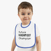 Future Champ Hand & Foot Remastered Baby Bib