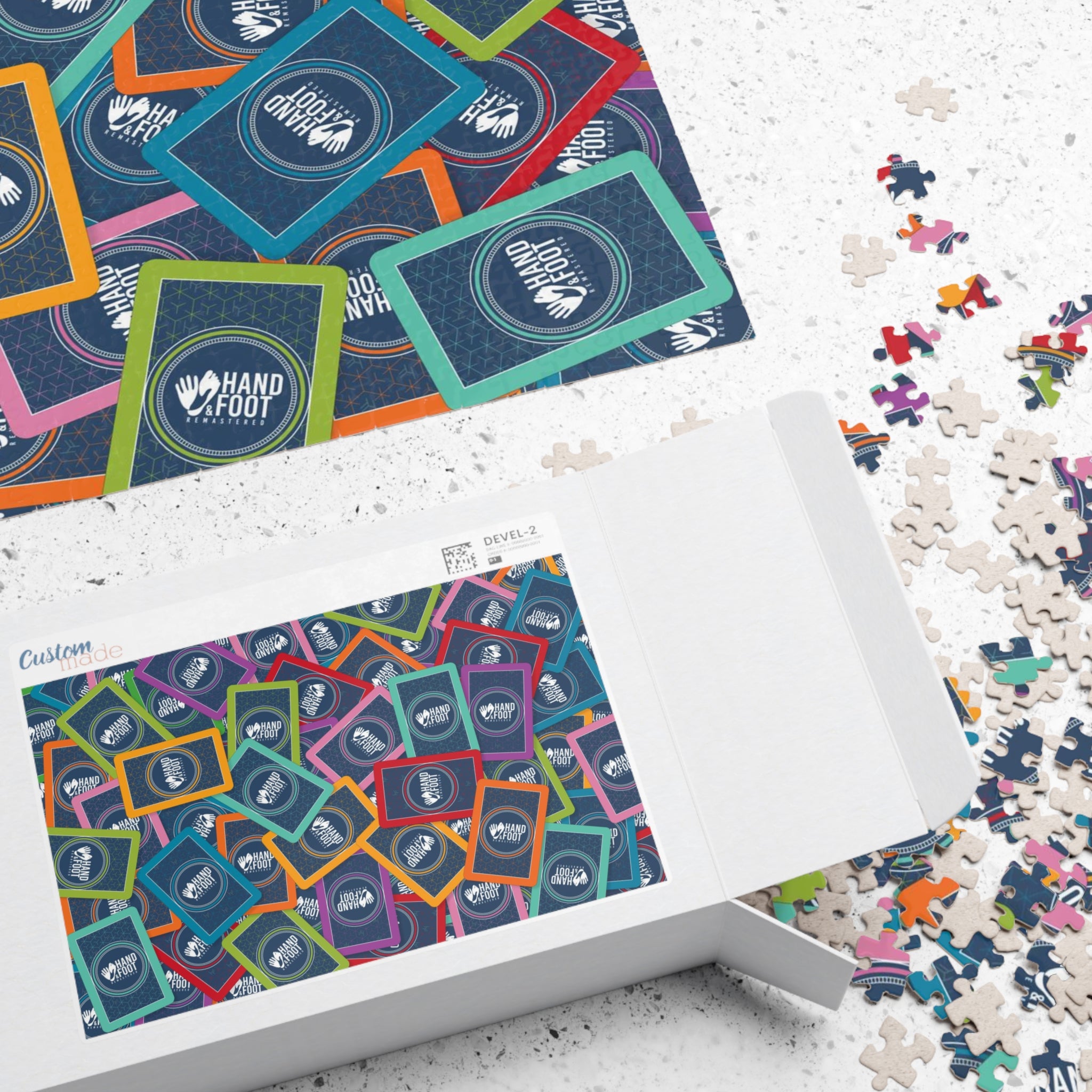 Hand & Foot Remastered Puzzle 500 or 1014 Pieces