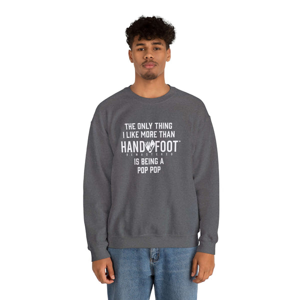Being a Pop Pop Unisex Heavy Blend™ Crewneck Sweatshirt
