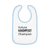 Future Champ Hand & Foot Remastered Baby Bib