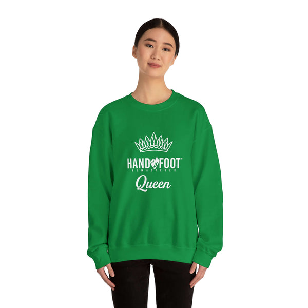 Hand & Foot Queen Unisex Heavy Blend™ Crewneck Sweatshirt