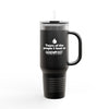 Tears of the People I Beat 40oz Insulated Travel Mug