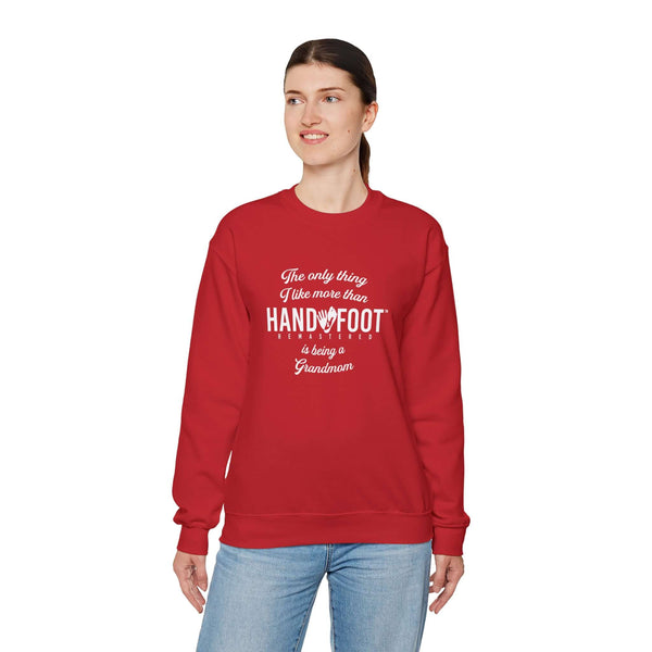 Being a Grandmom Unisex Heavy Blend™ Crewneck Sweatshirt
