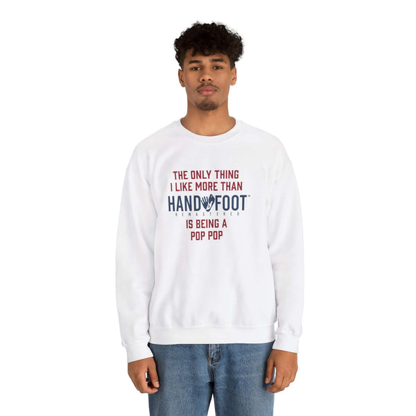 Being a Pop Pop Unisex Heavy Blend™ Crewneck Sweatshirt