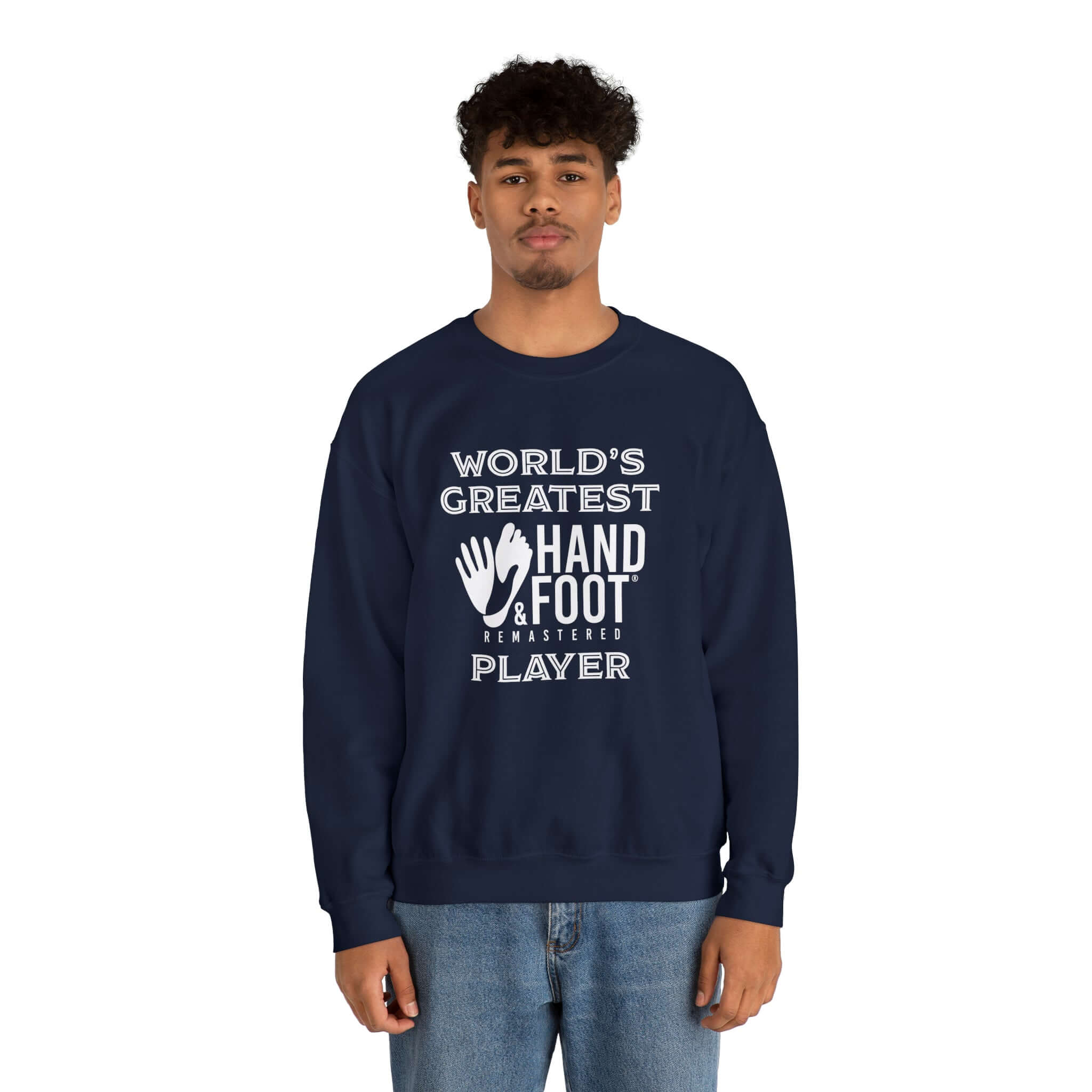 World's Greatest Player Unisex Heavy Blend™ Crewneck Sweatshirt