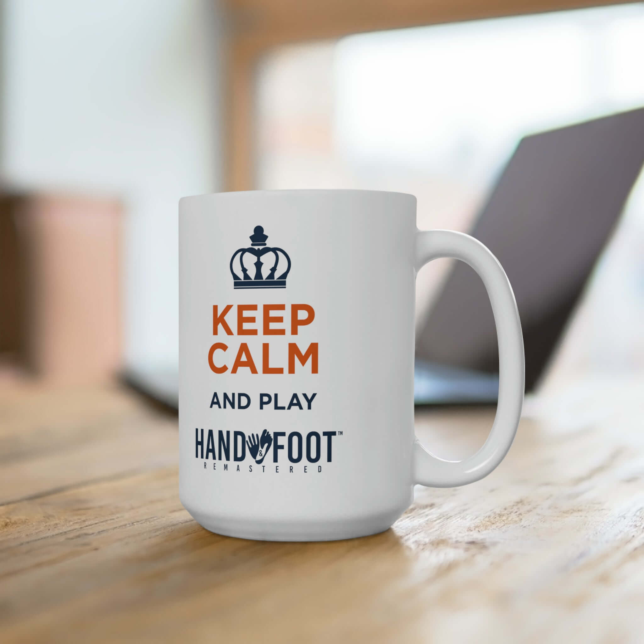 Keep Calm and Play 15oz Ceramic Mug
