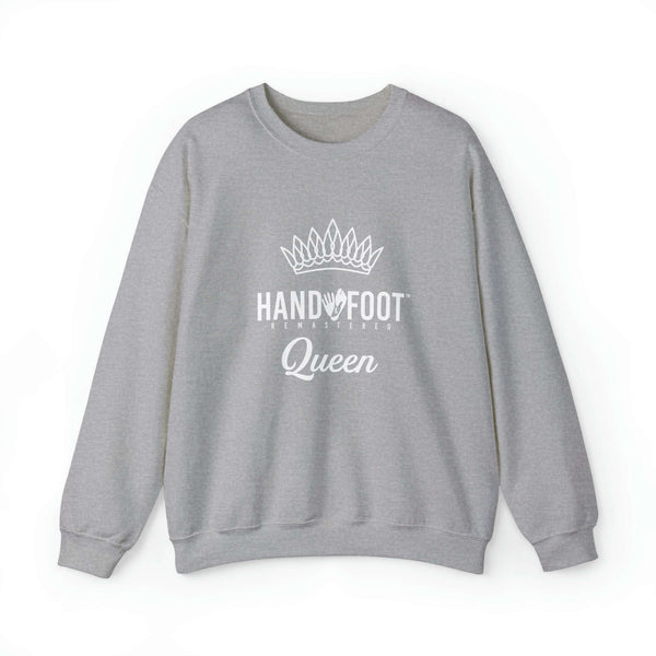 Hand & Foot Queen Unisex Heavy Blend™ Crewneck Sweatshirt